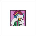 Country Christmas Coaster / Ornament - SNOWMAN GIFT (image for) Country Christmas Coaster / Ornament - SNOWMAN GIFT